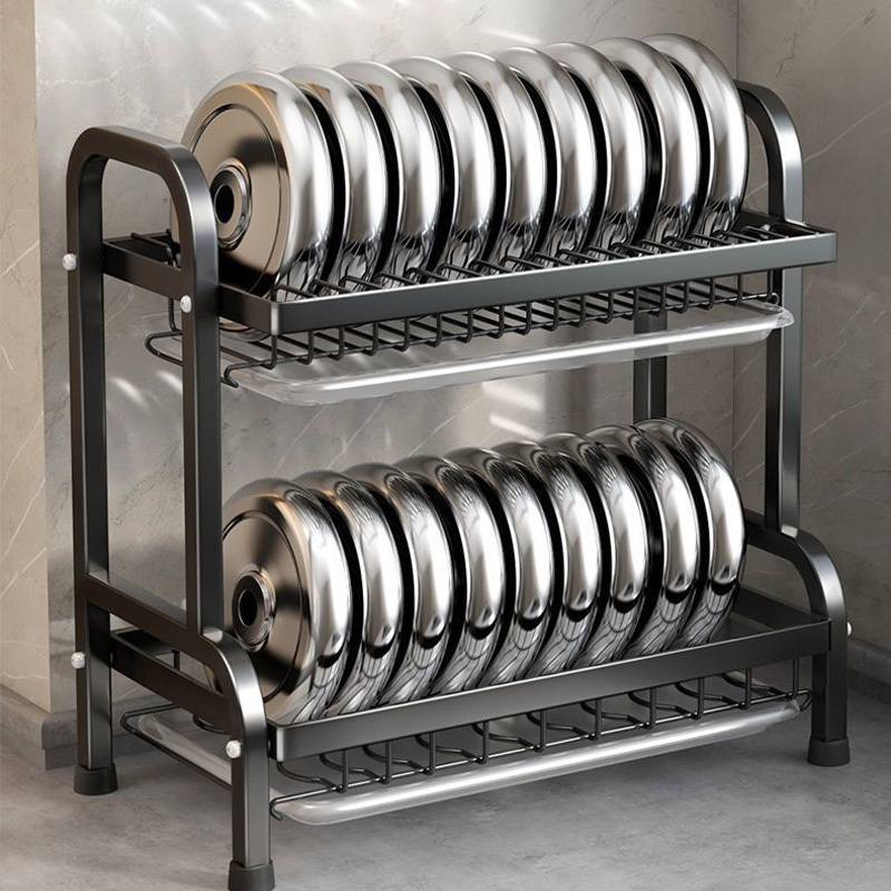 rack de secagem de pratos à   de       e escorredor & suporte para utensílios - organizador durável de plástico e metal para   da cozinha para pratos,   e utensílios - design que economiza   para cozinhas modernas, rack de secagem de pratos para o   detalhes 5