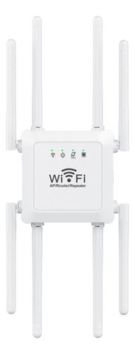 Repetidor Wifi 8 Antenas Amplificador Sinal Potente 300mbps - Imagem 2
