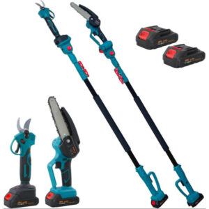 Kit Completo de Jardinagem Elétrica Sem Fio