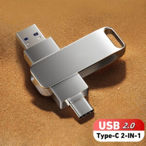 Pen drives USB TYPE-C de alta velocidade para celular